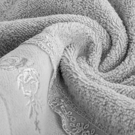 Ręcznik Sisi (03) 70 x 140 cm, Srebrny
