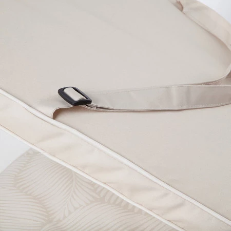 Poduszka na krzesło szerokość: 42 cm, długość: 92 cm, kolor: beżowy