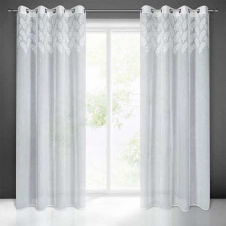 FIRANA GOTOWA ANET 140 X 250 CM BIAŁY