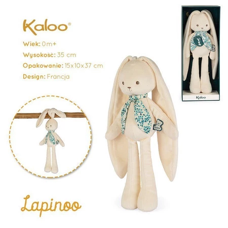 Kaloo Przytulanka Królik Kremowy duży 35 cm w pudełku kolekcja Lapinoo