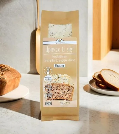 Zestaw 3x Pięć Przemian - Mieszanka do wypieku chleba klasyczna - 420 g