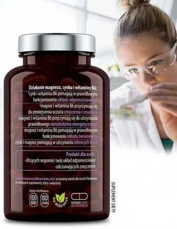 ESSENSEY MAGNEZ+CYNK+B6 120 kaps