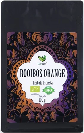 Ecoblik Herbata ROOIBOS ORANGE luz 100g EKO