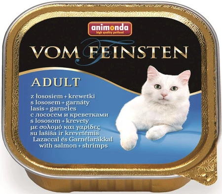 ANIMONDA Vom Feinsten Cat ADULT Łosoś Krewetki 100g