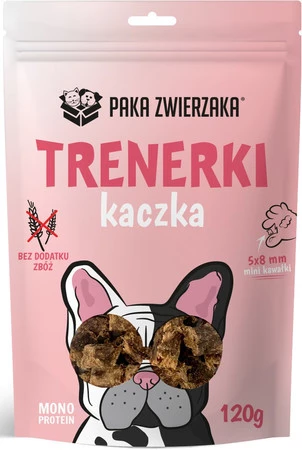 PAKA ZWIERZAKA Trenerki Kaczka 120g