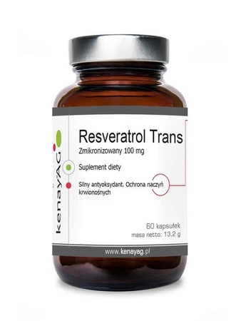 Zmikronizowany Resveratrol 100 mg (60 kaps.)