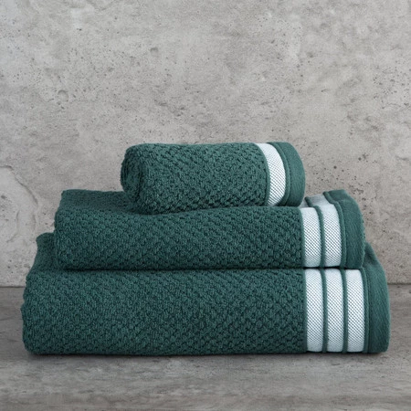 Ręcznik Madlen (07), 30 x 50 cm, Ciemnozielony
