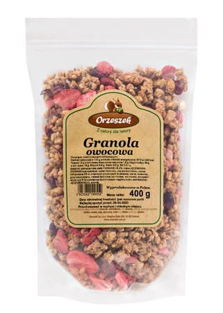 Orzeszek granola Owocowa 400g
