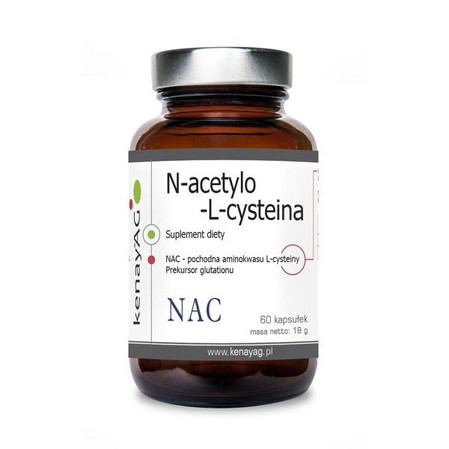 KENAY NAC N-acetylo-L-cysteina na wsparcie ochrony antyoksydacyjnej organizmu i układu odpornościowego 60 kaps.