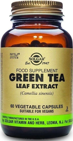 Green Tea Leaf Extract (60 kaps.)