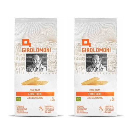 Zestaw: 2x Makaron penne rigate z pszenicy durum BIO 500 g