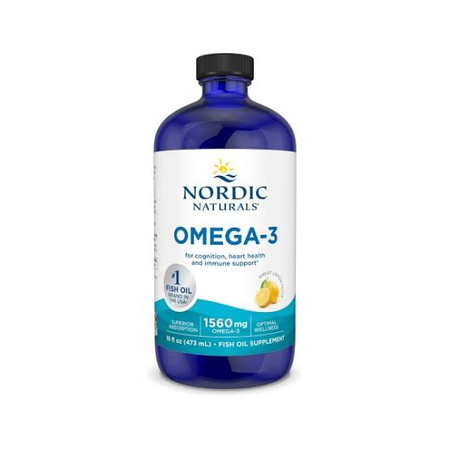 NORDIC NATURALS Omega-3 kwasy tłuszczowe EPA i DHA 1560 mg 473 ml smak cytryna