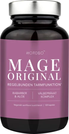 Nordbo, Stomach Original wsparcie pracy jelit 120 kaps.