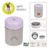 Lassig Pojemnik - termos obiadowy 315 ml Happy Rascals Heart lavender