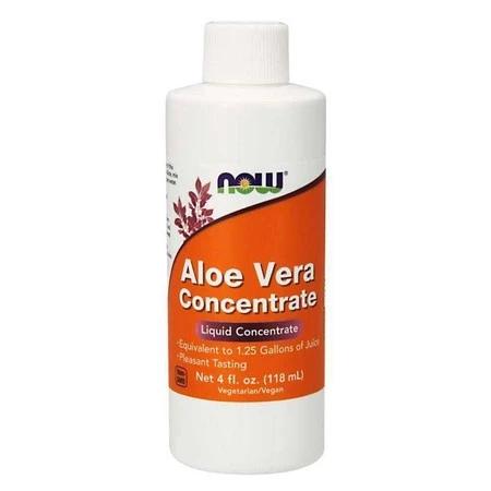 Now Food Aloe Vera Concentrate koncentrat z Liści Aloesu 40:1 (118 ml)