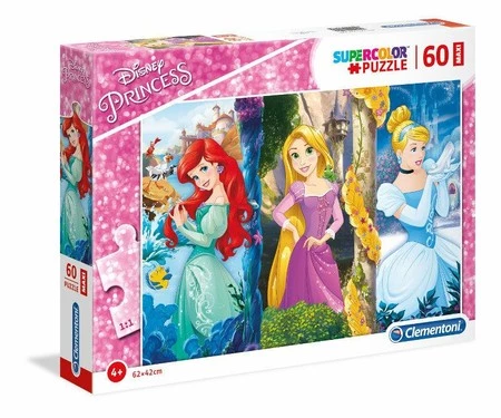 Clementoni Puzzle 60el Maxi Princess 26416