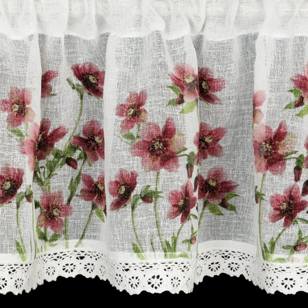 FIRANA GOTOWA ISA 150 X 30 CM BIAŁY