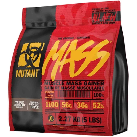 PVL MUTANT MASS Gainer 2270 g smak mocna czekolada