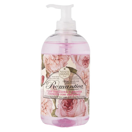 Romantica orzeźwiające mydło w płynie Rose & Peony 500ml