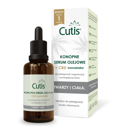 Cutis Konopne SERUM OLEJOWE  + CBD 50 ml