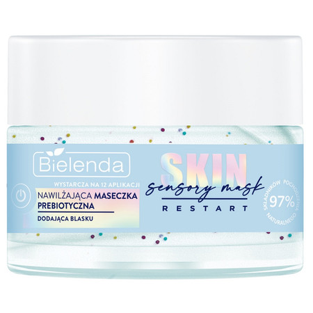 Bielenda Skin Restart Sensory Mask Nawilżająca Maseczka prebiotyczna dodająca blasku 50ml