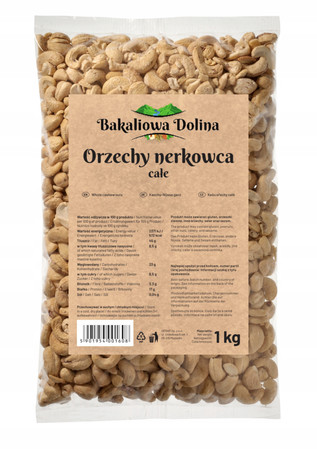 Bakaliowa Dolina Orzechy nerkowca 1kg