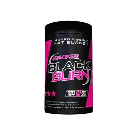 Stacker2 Black Burn spalacz tłuszczu 120 kaps.
