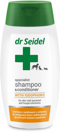 DR SEIDEL Szampon jodoforowy z odżywką 220ml