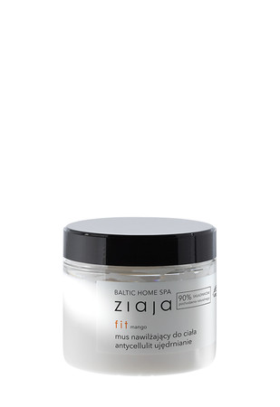 Ziaja, Nawilżający mus do ciała antycellulitowy i ujędrniający Baltic Home Spa Fit Mango  − 300 ml