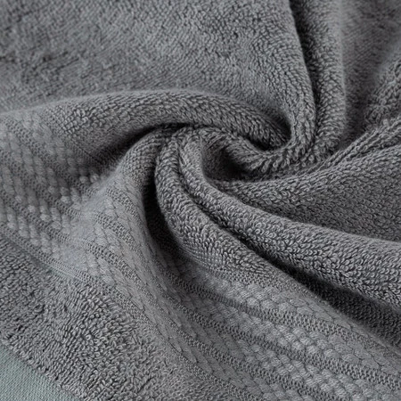 Ręcznik Laris (04), 70 x 140 cm, Stalowy