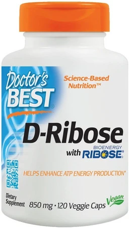 D-Ribose - D-Ryboza 850 mg (120 kaps.)