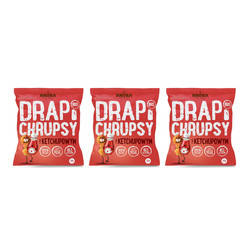 Zestaw: 3x Chrupki o smaku ketchupowym BIO 50 g