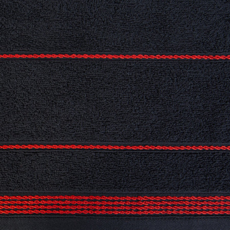 Ręcznik Mira (18), 30 x 50 cm, Czarny