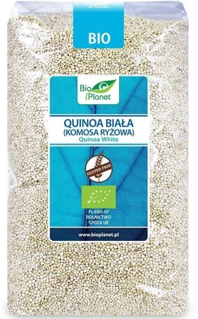 Bio Planet − Quinoa biała, komosa ryżowa BIO − 1 kg