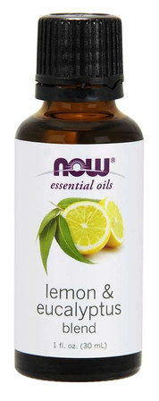 Lemon & Eucalyptus Blend - Olejek Cytrynowy, Olejek Eukaliptusowy i Olejek z Trawy Cytrynowej (30 ml)