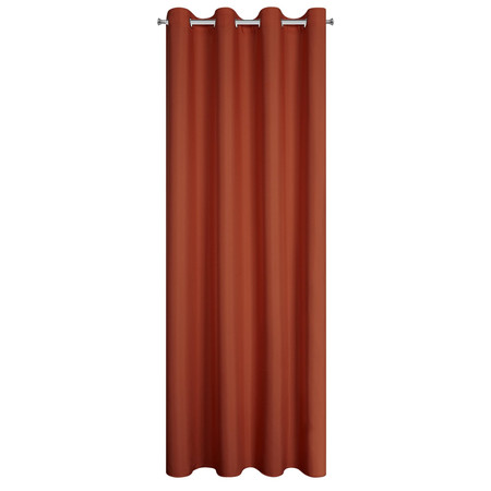 ZASŁONA GOTOWA RITA 140 X 250 CM CEGLASTY