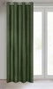 ZASŁONA GOTOWA STYLE 140 X 250 CM CIEMNOZIELONY