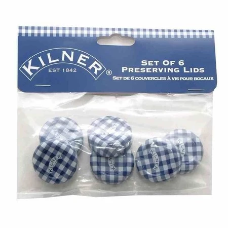 KIL - Zestaw 6 pokrywek 6x30mm, Made In England