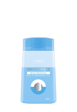 Ziaja De-makijaż, Dwufazowy płyn do demakijażu oczu 120ml