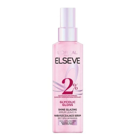 Elseve Glycolic Gloss serum nabłyszczające bez spłukiwania do włosów matowych 150ml