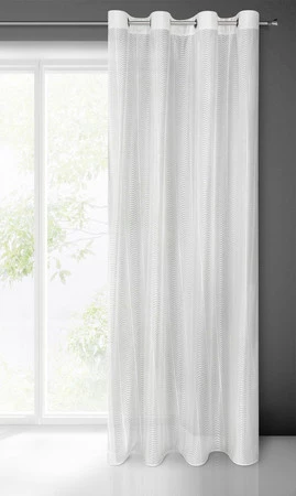 ZASŁONA GOTOWA KAMILA 140 X 250 CM BIAŁY