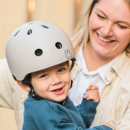 SCOOTANDRIDE Kask XXS-S dla dzieci 1-5 lat Miffy Ash