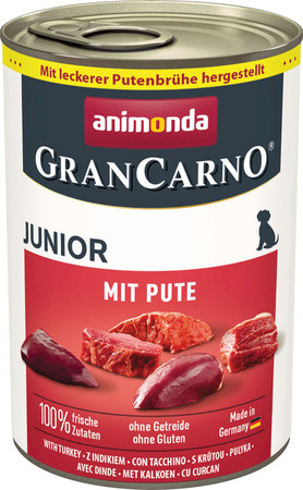 ANIMONDA Grancarno JUNIOR Indyk 400g