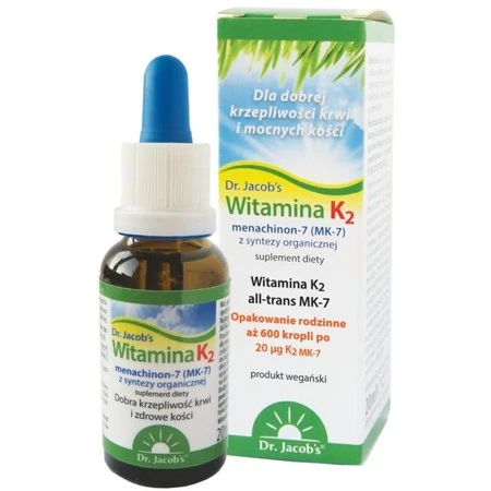 Dr Jacob's − Witamina K2 − 20 ml