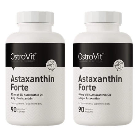 Zestaw 2x OSTROVIT Astaksantyna FORTE 90 kaps.