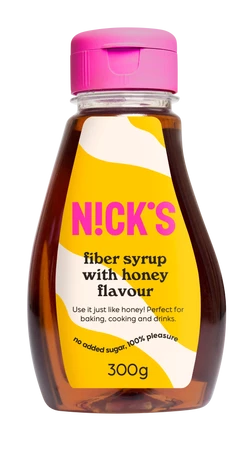 N!CK'S Nicks Fiber Syrup Syrop błonnikowy bez cukru 300g