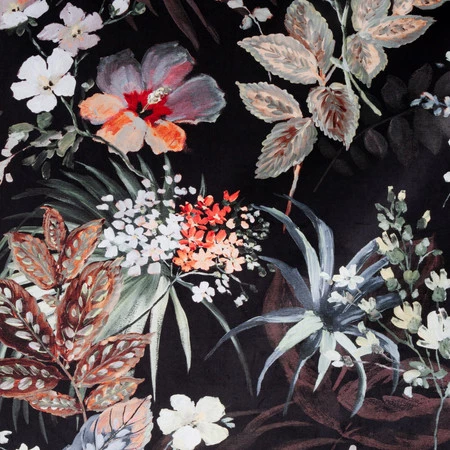 ZASŁONA GOTOWA ALANI NA TAŚMIE 140 X 270 CM CZARNY