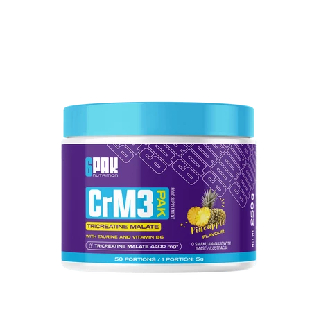 6PAK CrM3 PAK 250g JAR PINEAPPLE