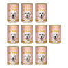 Zestaw 10x DOG'S LOVE Kalb - cielęcina z pstrągiem i jabłkiem (400g)
