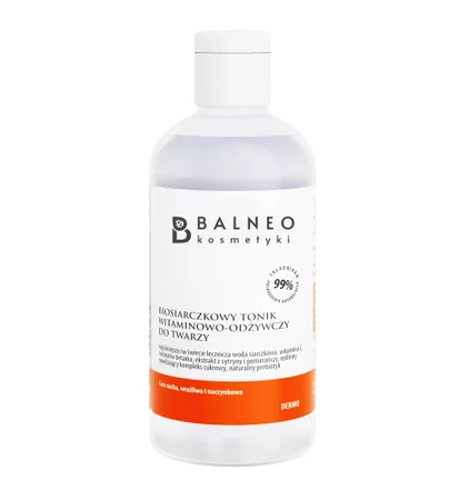 Balneokosmetyki - Biosiarczkowy tonik witaminowo-odżywczy do twarzy 300ml